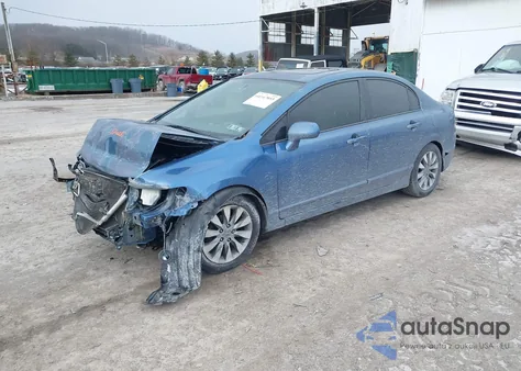 2009 Honda Civic Ex из США, поврежденный, VIN 2HGFA168X9H539004